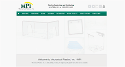 Desktop Screenshot of mechanicalplastic.com